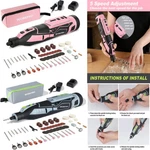 Workpro 12V Cordless Rotary Tool Kit 7500-32000 Rpm 208PC/276PC/295PC Accessory. Fixed Price $29.99.