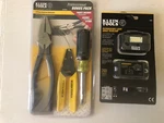 4 Klein Tools Side Cutting Pliers Wire Stripper/cutter 11-IN-1 Nutdriver Headlam. Fixed Price $79.99.