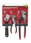 Ace 3 Pc Nickel Chrome Steel Plier And Wrench Set 6/8/10 In.. Fixed Price $24.99.