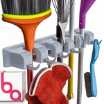 Broom Holder Wall Mount And Garden Tool Organizer, Closet Storage, Kitchen Ra.... Fixed Price $26.44.