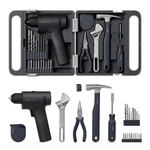 Hoto 25PCS Household Tool Kit With 16V Brushless Drill, 3/8 Keyless Chuck,.... Fixed Price $256.88.