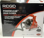 Ridgid Powerclear Drain Cleaner Machine 55808 Snake Auger - Used Once Msrp $225. Fixed Price $115.00.