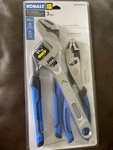 Kobalt Pliers & Wrench Set #0464625 Nip Nice. Fixed Price $19.00.