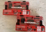 Craftsman Versastack 63-PIECE Mechanics Tool Set Ratchet Sockets Hard Case. Fixed Price $50.00.