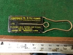 Machinist Tools Lathe Mill Vintage Advertising Coltons No 10 File Cleaner Drwx. Fixed Price $29.99.