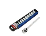 Hyper Tough 12-PIECE 3/8" Drive Socket Set Durable & Versatile Tool Collection. Fixed Price $18.99.