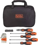Black & Decker Piece Screwdriver Set With Storage Bag BDHT6223CAPB Free S/h. Fixed Price $19.95.