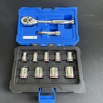 Kobalt 11 Pc 0840024 Sae 3/8" Mechanics Tool Set PRO90 Ratchet New. Fixed Price $19.99.