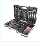 Kobalt Universal 67-PIECE Standard & Metric Mechanic's Tool Set Hard Case New. Fixed Price $89.99.
