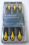 Velleman VTDF3 - Ergonomic Grip Six Piece Diamond Needle File Set With Case. Fixed Price $14.99.
