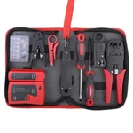 Hi-spec 9PC Network Cable Tester Tool Kit Set For CAT5, CAT6, RJ11, RJ45. Eth.... Fixed Price $53.84.