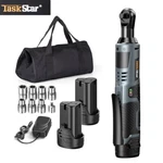Electric Ratchet Wrench 3/8" 40 Nm Cordless Set 200RPM 2XBATTERY. Fixed Price $45.99.