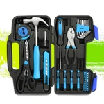 Hex Keys Plier Scissor Screwdriver Hand Kit 39PCS Household Toolbox Blue. Fixed Price $22.00.