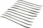 736RF Double Ended Riffler File Set, 3MM X 180MM, Medium Cut (10PCS). Fixed Price $12.12.