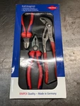 Knipex 3 Pc Bestseller Pliers Cobra Water Pump Diagonal Cutters Combo 002009V01. Fixed Price $89.95.