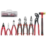 8PIECE Tool Set With Case Including 10 Groove Joint Pliers 8.3 Long Nose. Fixed Price $63.66.