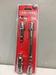 Craftsman CMMT42353 1/2 In. Drive Metric And Sae Socket Accessory Set Pc. Fixed Price $25.19.