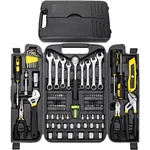 95 Piece Set Kit Mechanics Portable Toolbox With Adjustable. Fixed Price $67.36.