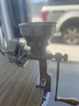 Vintage Corona Landers Cast Crank Mill Grain Wheat Corn Grinder Wood Handle. Fixed Price $79.99.