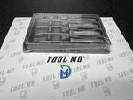 Snap-on Tools New 4PC Dark Titanium Mini Hard Handle Awl Hook Pick Set ASA204B. Fixed Price $149.95.