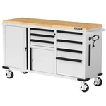 Workpro 62" X 20" 7-DRAWER&2-DOOR Rolling Tool Chest Mobile Storage Cabinet. Fixed Price $809.99.