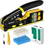 RJ45 Tool Pass Through Kit Ethernet Crimper CAT5E CAT6 Crimping. Fixed Price $67.32.
