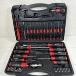 Performance Tool Screw Driver Set With Case 46+ Pieces. Fixed Price $18.46.