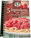 New 5 Ingredients Or Less Cookbook (gooseberry Press, Spiral Hardcover 2013). Fixed Price $19.99.