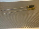 Lot Of 2 Extra Long Vintage Screwdrivers. Fixed Price $32.00.