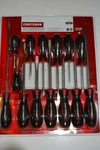 Craftsman 14-PC Cushion Grip Screwdriver Set. Fixed Price $40.95.