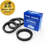 Wheel Connect Hub Centric Rings, 64.1, Set OD73.1--ID 64.15MM, Black. Fixed Price $15.41.