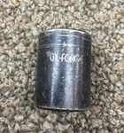 Cal-forged, 14MM, Impact Socket, 3/8" Drive, 6 Point, Chrome Vanadium. Fixed Price $5.99.