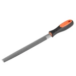 Uxcell Double Cut Grade High Carbon Hardened Steel Half Round File With Rubbe.... Fixed Price $25.07.