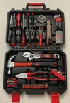 Excited Work Tool Kit General Household And Auto Repair Plastic Storage Case. Fixed Price $35.00.
