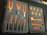 Cementex 18 Piece Electricians Tool Set With Box ITS-MB410. Fixed Price $1100.99.