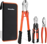 Valuemax Bolt Pliers Set, 3-PIECE Heavy Duty Cutters, 14" Red. Fixed Price $35.09.