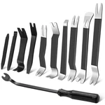 Zecirl 11 Pcs Autotrim Removal Tool Kit, Metal Pry Fastener Black. Fixed Price $22.44.