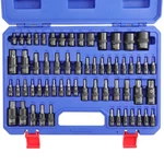 Workpro 60-PIECE Master Torx Bit Socket And External Set, 1/4", 3.... Fixed Price $79.86.