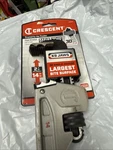 Crescent Pipe Wrench 14-IN Individual Hand Tool Aluminum K9 Jaw Long 2". Fixed Price $34.95.