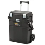 Stanley Fatmax 22 In. 4-IN-1 Cantilever Tool Box Mobile Work Center Storage. Fixed Price $129.09.