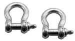 2 Piece Pack 3/4" Steel Bow Shackle Clevis Screw Pins Anchor Hook Point. Fixed Price $23.19.