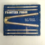 Vintage Frontier Forge Nut Cracker Set Christmas Picks Original Box Holiday Tool. Fixed Price $10.48.