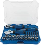 Kbalt Stubby 50 -piece Standard (sae) Metric Polished Chrome Mechanics Tool. Fixed Price $67.99.