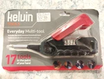 Kelvin Tools - Urban Screwdriver Set, All One 17, Red. Fixed Price $12.50.