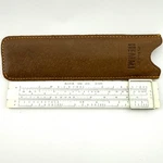 Sun Hemmi No. 34RK Bamboo Slide Rule Japan Leather Case. Fixed Price $55.25.