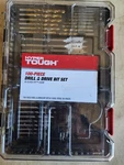 *new* Hyper Tough 42989CF 100-PC Drill And Drive Bit Set (#133). Fixed Price $30.00.