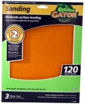 Ali Industries 7263 3-PACK EZ123 9 X 11-INCH 120-GRIT Sandpaper Sheet Quantity. Fixed Price $42.91.