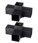 Vevor X 4" Pergola Bracket Kit, 4-WAY Corner For Diy Woodworks-nob. Fixed Price $51.99.