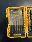 Dewalt DWA1240 Pilot Point Industrial Cobalt Drill Bit Set (14 Piece). Fixed Price $24.99.