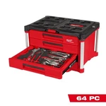 Milwaukee 48-22-9493 64PC. Hand Tool Set W/ Packout 4-DRAWER Box. Fixed Price $1149.99.